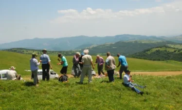 Picknick bei Didgori auf der Reise Flora im Kaukasus Georgien