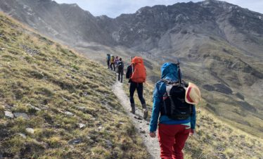 Trekkingreise Stepantsminda - Omalo mit Kaukasus-Reisen. Foto: Peter Gall