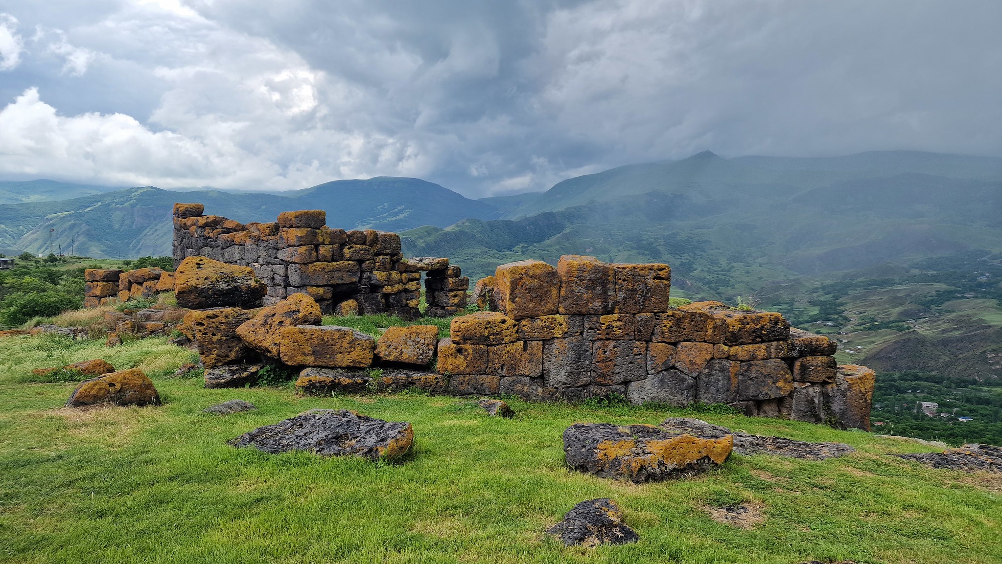 Megalith Festung in Saro Georgien