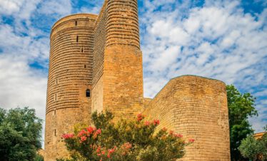 Der Jungfrauenturm in Baku