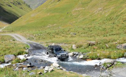 4x4 Off-Road Jeeptour Georgien Kaukasus Tuschetien Kaukasus-Reisen