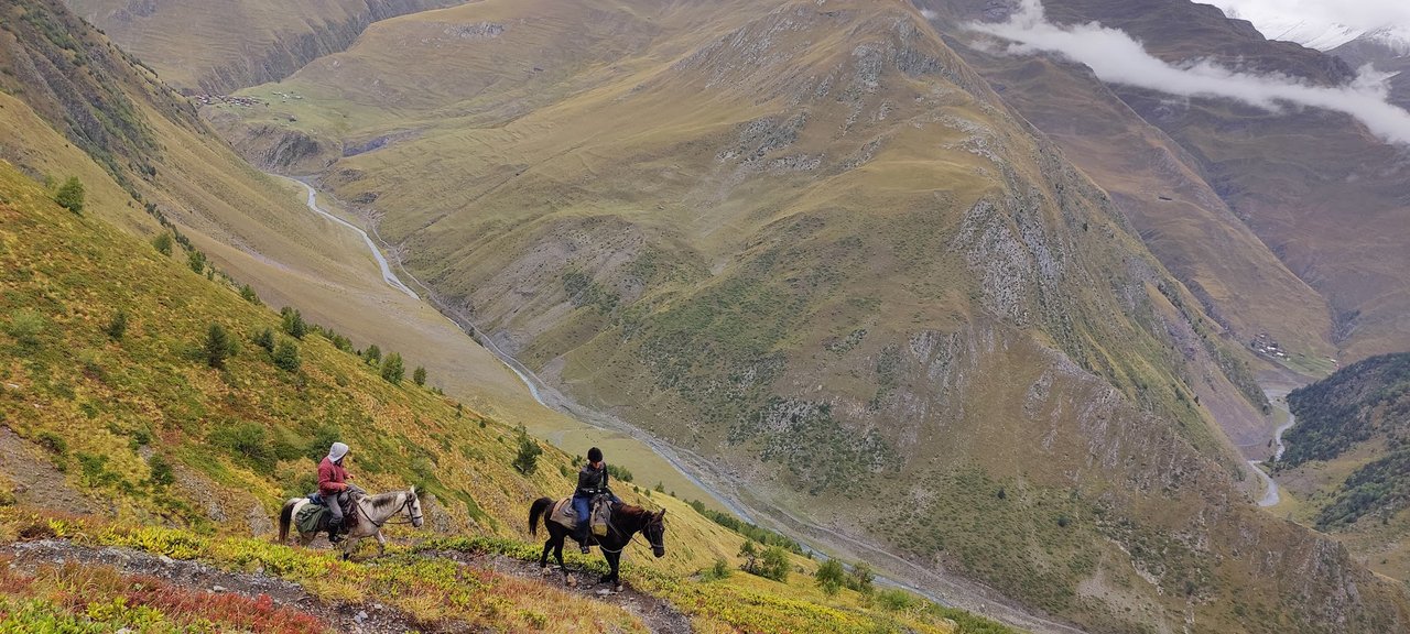 Reiten in Tuschetien Georgien