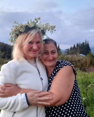 Frauen unterwegs in Georgien