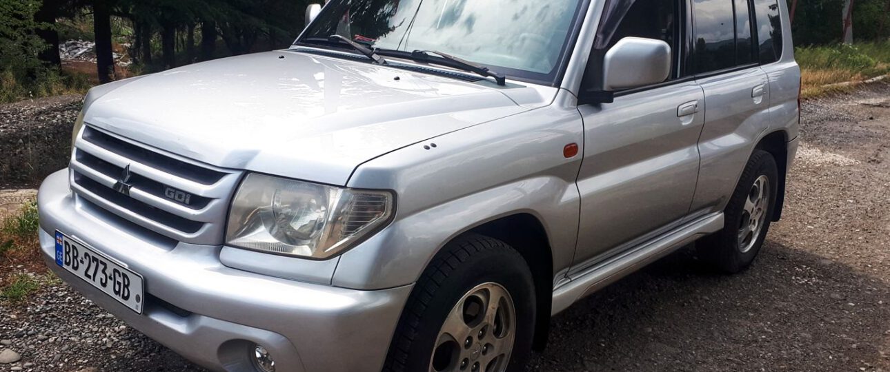 Mitsubishi Pajero IO 4×4 Automatik – kompakter Geländewagen als Mietwagen in Georgien